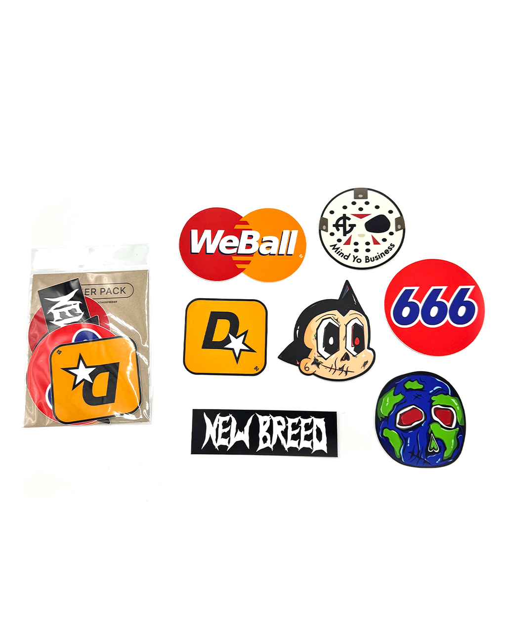 New-Breed Sticker Pack One