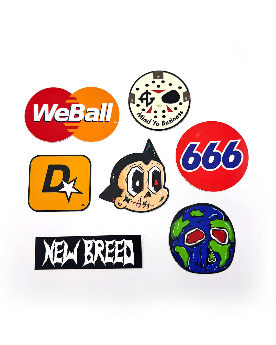 New-Breed Sticker Pack One